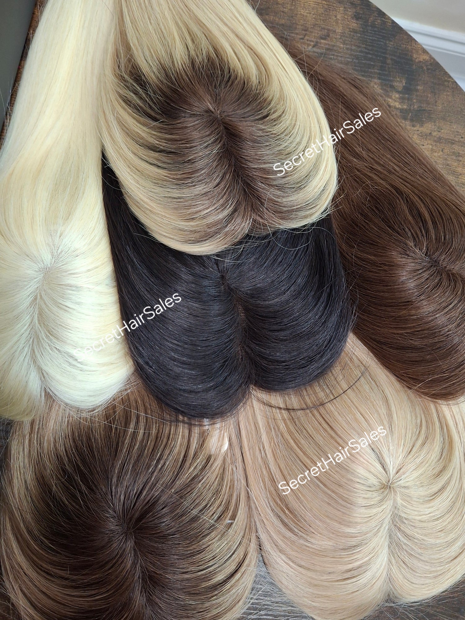 Betty lace and weft topper- human hair