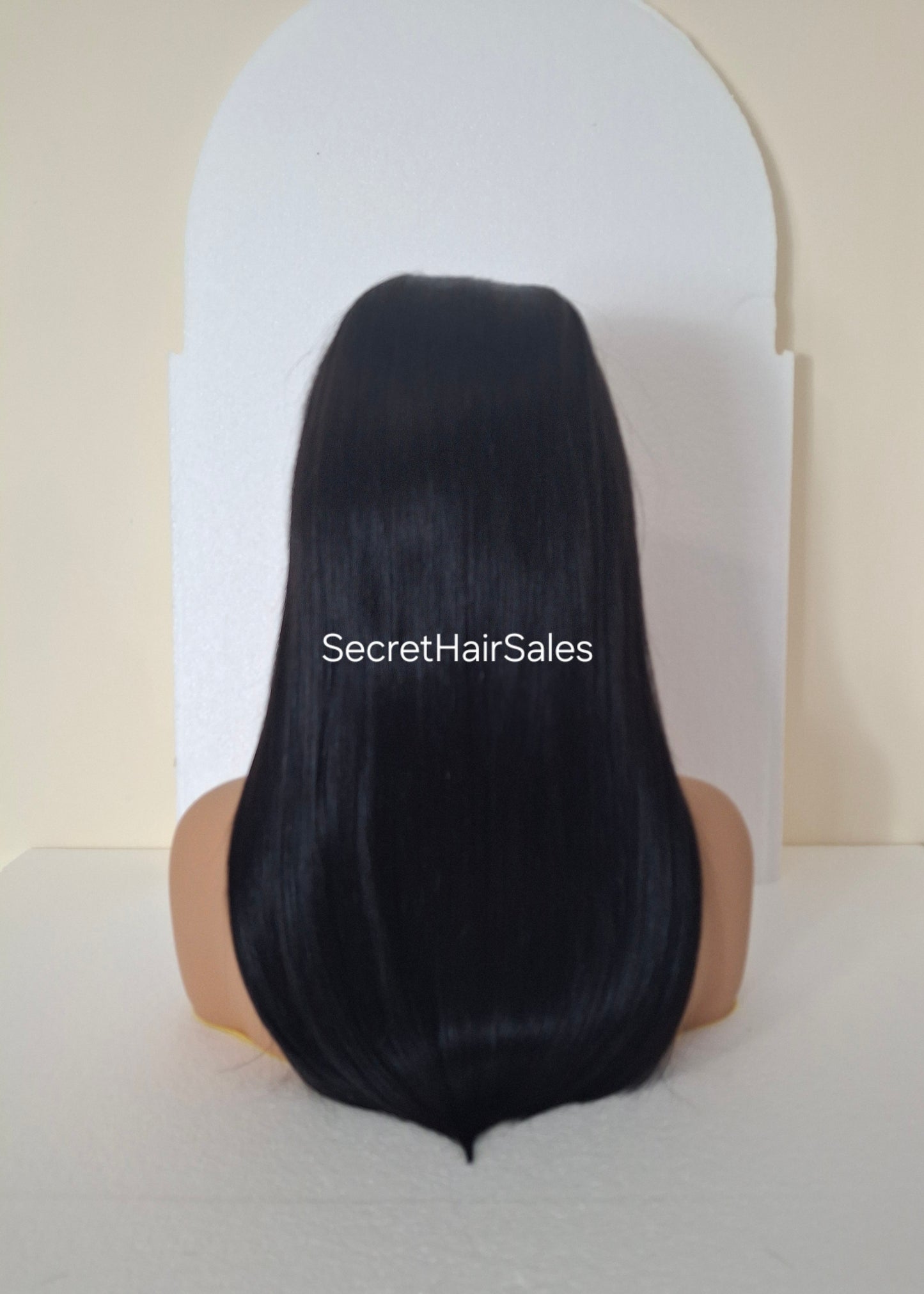 Grace U part wig, 100% human Remy hair, fashion, quick and easy fashion wig, deep black