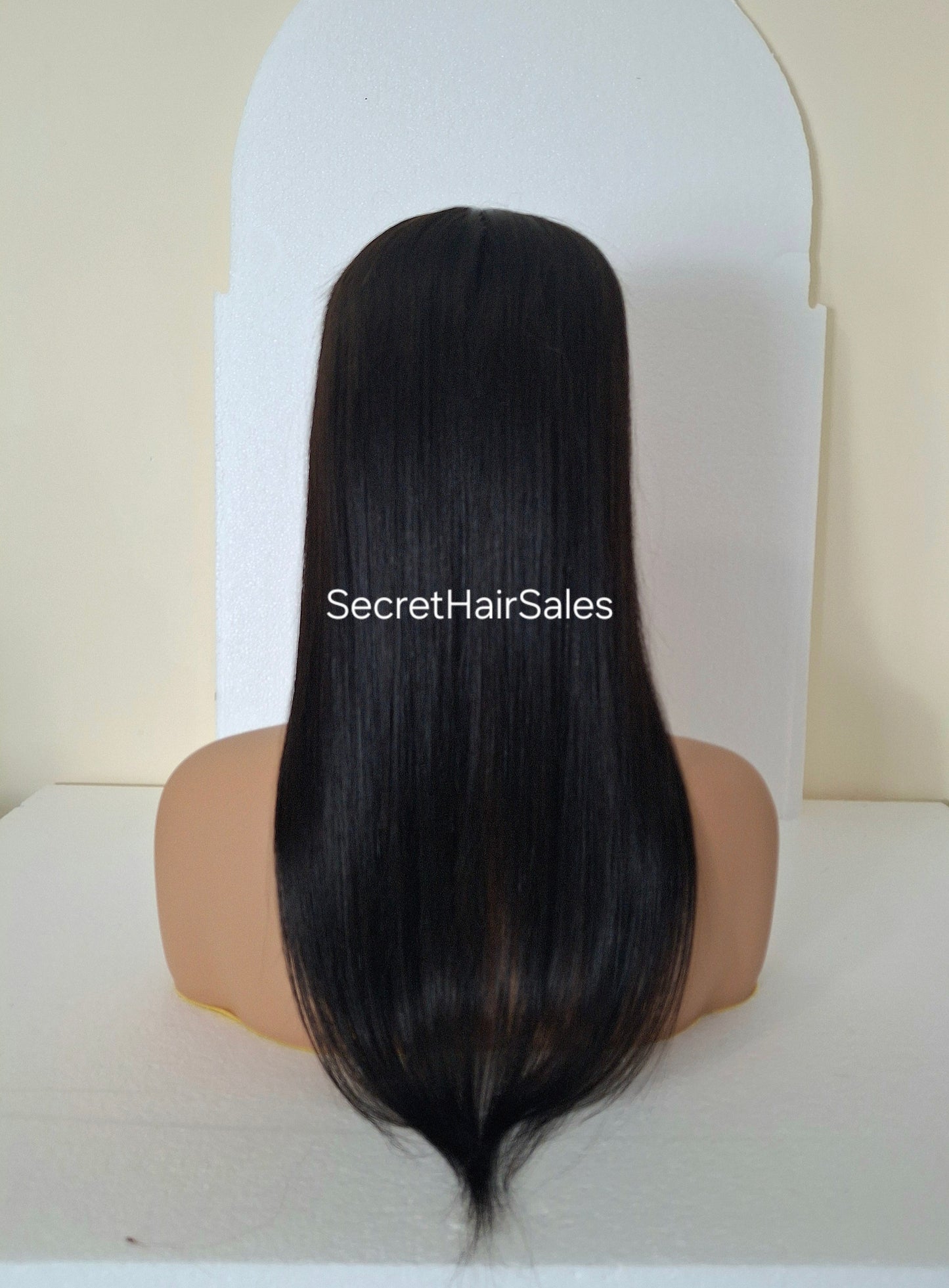 Mila silk topper, 100% human hair, 5.5x6 inch base, soft black virgin hair,  20 inches