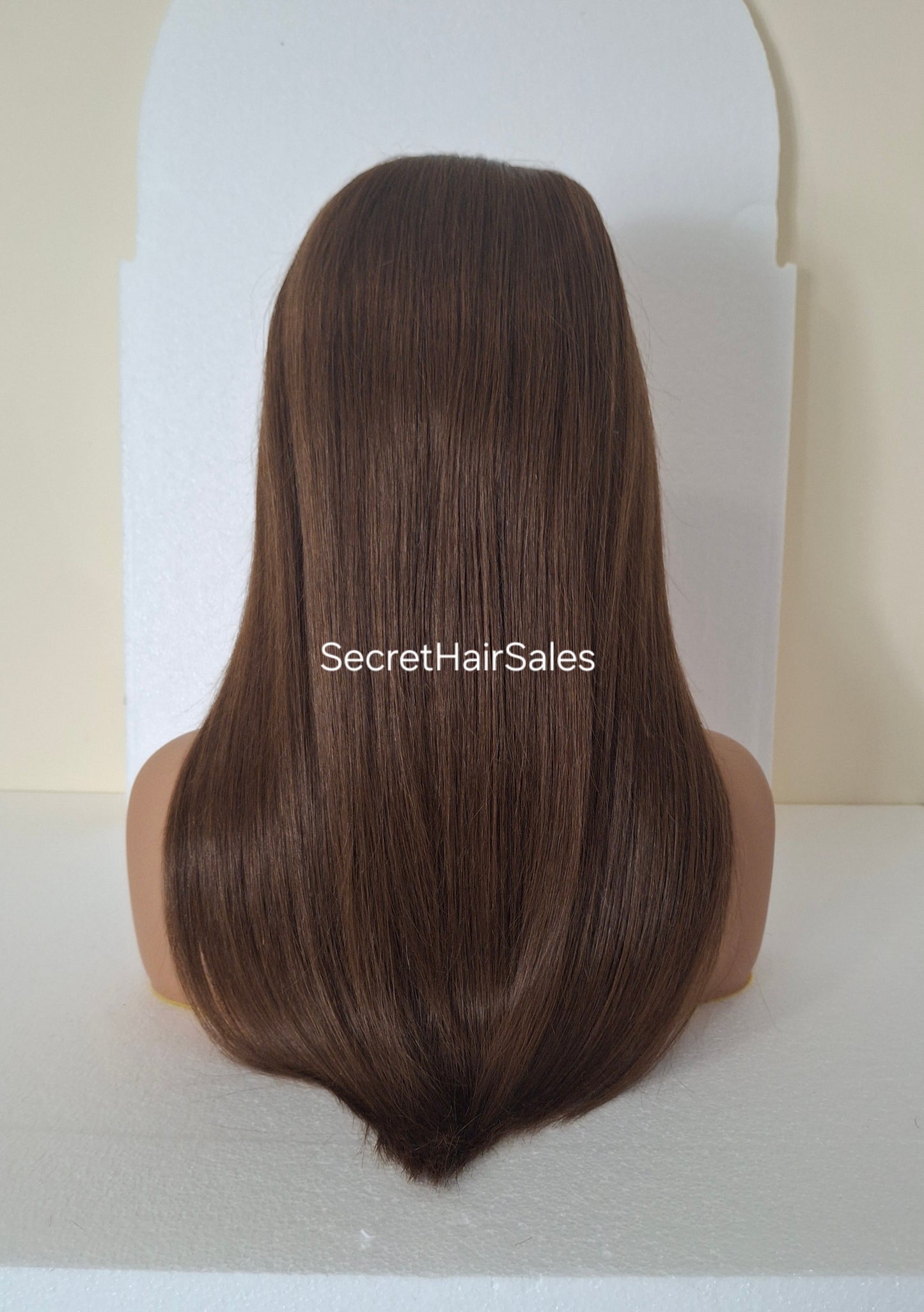 Grace U part wig, 100% human Remy hair, fashion, quick and easy fashion wig, dark brown